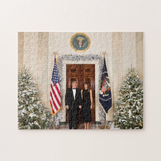 Donald et Melania Trump Jigsaw Puzzle (Horizontal)