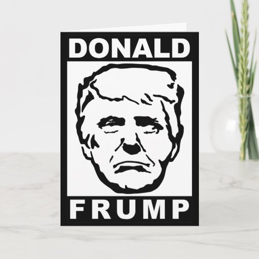 donald frump kaart (Voorkant)