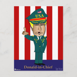 Donald-in-Chief Briefkaart