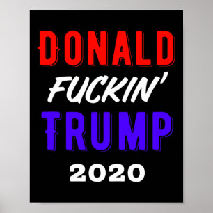 Donald Ing Trump Presidentschap Heren Dames Cadeau Poster