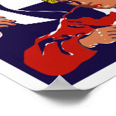 Donald is niet saai dat hij zijn brein moet onderz poster (Hoek)