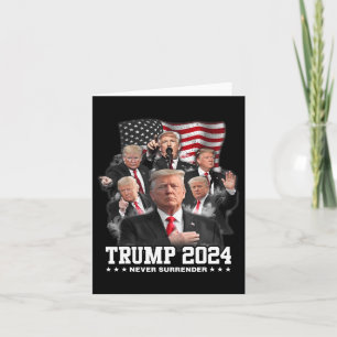 Donald J Trump 2024 Nooit Overgave Kaart