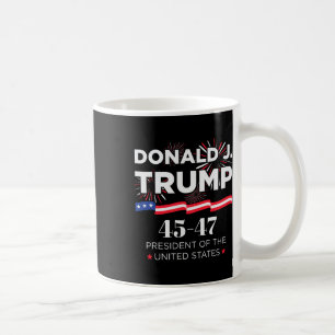 Donald J. Trump 45 47 President Inauguratie Dag 2 Koffiemok