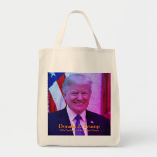 Donald J. Trump - 45e President van de Verenigde S Tote Bag