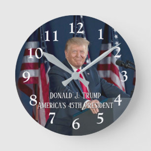 Donald J. Trump 45th President Keepomwille Ronde Klok