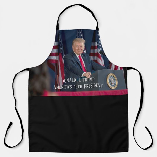 Donald J. Trump 45th President Keepomwille Schort (Voorkant)