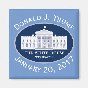 Donald J. Trump Inauguratiedag & Witte Huis Magneet