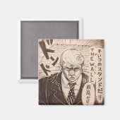 Donald J Trump MANGA Magneet (Voorkant / Achterkant)