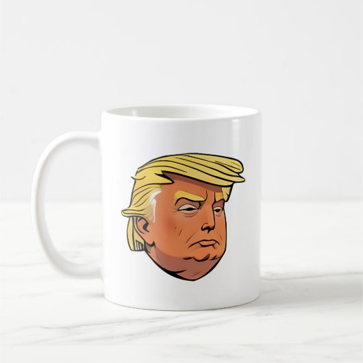 Donald J Trump Mug (Gauche)