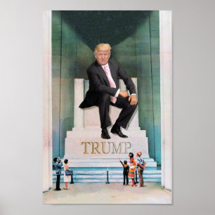 Donald J. Trump (zoals hij zichzelf ziet) Poster