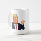 Donald John Trump Photo Mug (Devant gauche)