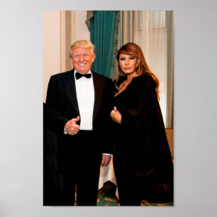 Donald & Melania Trump Poster