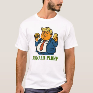 Donald Plump - Grappige Cartoon parodie T-shirt