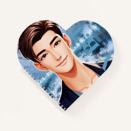 Donald. tekenontwerp met animatie notitieboek