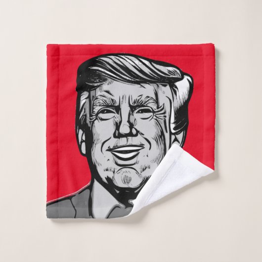DONALD TRUMP (Gant de toilette)