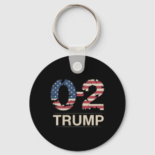 Donald Trump 0-2 Vecht Vecht Vecht Ons Vlag Je Mis Sleutelhanger