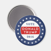 Donald Trump 2016 Magneet (Voorkant / Achterkant)