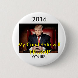 Donald Trump 2016 Pinback Button