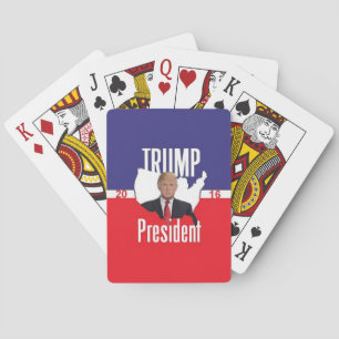 Donald TRUMP 2016 Pokerkaarten