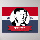 DONALD TRUMP 2016 POSTER (Voorkant)