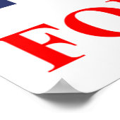 Donald Trump 2016 Poster (Hoek)