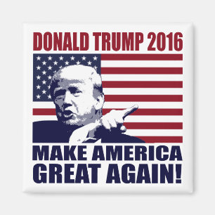Donald Trump 2016 pour le Président Magnet