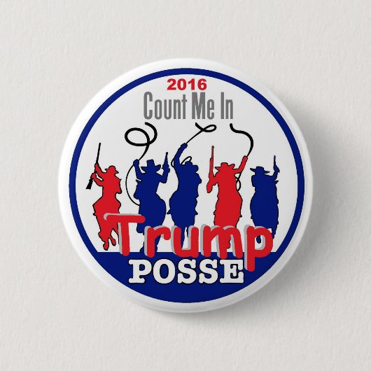 Donald TRUMP 2016 Ronde Button 5,7 Cm (Voorkant)