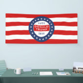 Donald Trump 2016 Spandoek (Beurs)