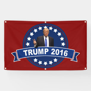 Donald Trump 2016 Spandoek