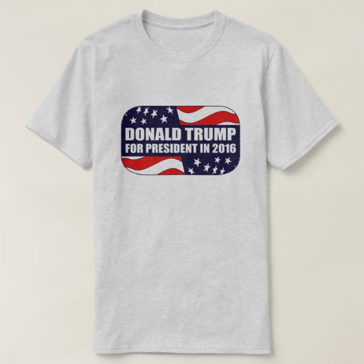 Donald Trump 2016 T-shirt (Design voorkant)