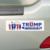 Donald TRUMP 2020 Bumpersticker (Op auto)