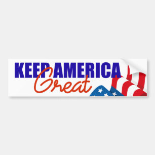 DONALD TRUMP 2020 HOU AMERIKA GROOT VLAG BUMPERSTICKER