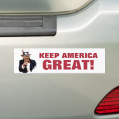 DONALD TRUMP 2020 HOUDT AMERIKA GROOT! BUMPERSTICKER (Op auto)