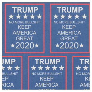 DONALD TRUMP 2020 HOUDT AMERIKA GROOT STOF