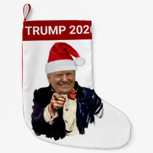 Donald Trump 2020 Kerstmis Kleine Kerstsok