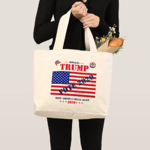 Donald Trump 2020 - Sac fourre-tout Jumbo
