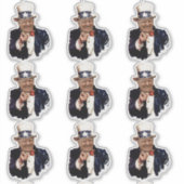 Donald Trump 2020 Uncle Sam Sticker (Voorkant)