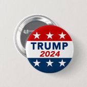Donald Trump 2024 Button (Voorkant /achterkant)