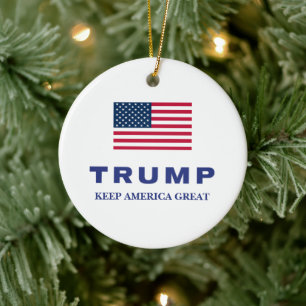 Donald Trump 2024 cadeau Keramisch Ornament