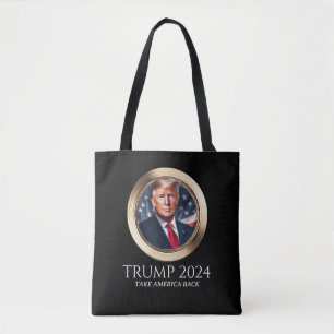 Donald Trump 2024 Campagne Collectible Draagtas