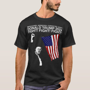 Donald Trump 2024 - Gevecht (met Amerika) T-shirt
