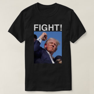Donald Trump 2024-GEVECHT overleefde schot op de r T-shirt