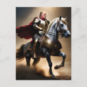 Donald Trump 2024 Grappig Conservatief Briefkaart (Voorkant)