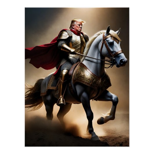 Donald Trump 2024 Grappig Conservatief Perfect Poster (Voorkant)