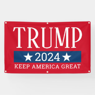 Donald Trump 2024 Huge Name Keep America Great Red Spandoek