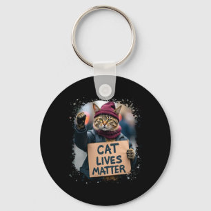 Donald Trump 2024 Katten nemen Amerika terug Retro Sleutelhanger