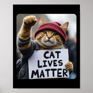 Donald Trump 2024: Katten nemen Amerika terug T Poster