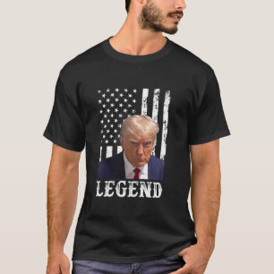 Donald Trump 2024 Mok geschoten President legende  T-shirt