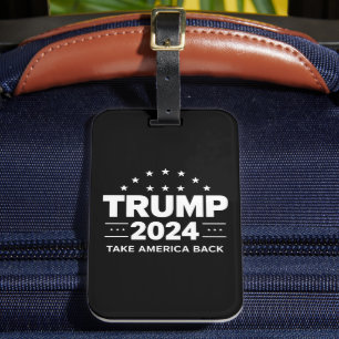 Donald Trump 2024 Neem Amerika terug Bagagelabel