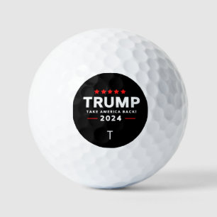 Donald Trump 2024 Neem Amerika terug Golfballen